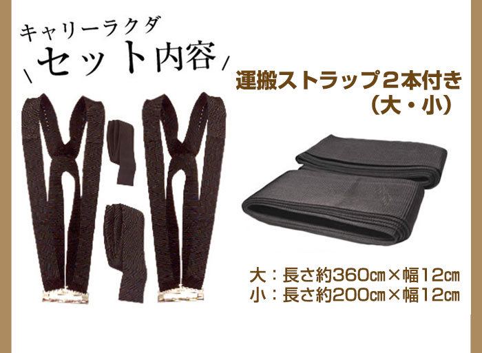 キャリーラクダセット内容